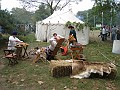 The Feast of the Hunters Moon is held in West lafayette Indiana every fall. While it has grown over the years they have tried to maintain the authenticity of the period. Trappers, pipers, bagpipes and drummers!